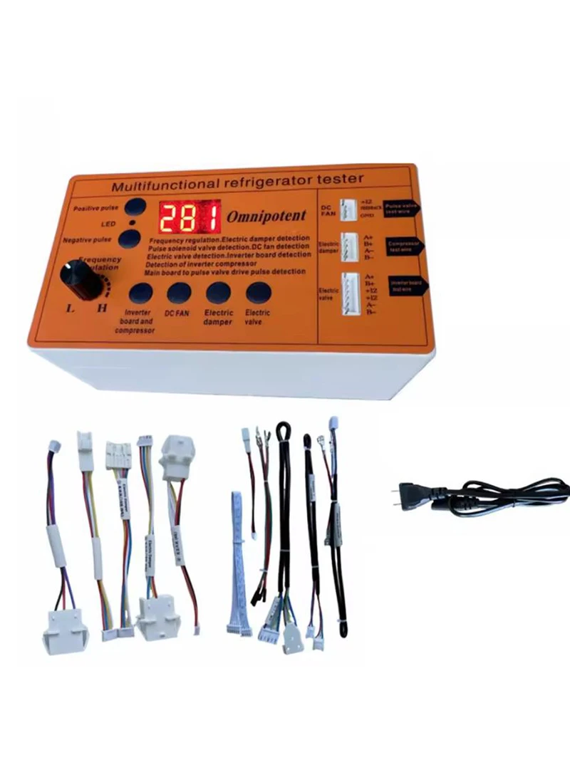 Magnetventil 4 in One 6 in One Inverter Refrigerator Compressor Detector Tester Refrigerator Repair Solenoid Valve Detection English Version Weitere Ventile — Detail 4