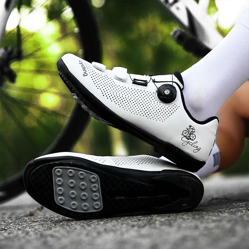cycling shoe MTB Flat pedal bicycle shoes clit Man cleats shoes bicycle Mountain Bike Shoe Racing Lock Footwear Cycling sneaker