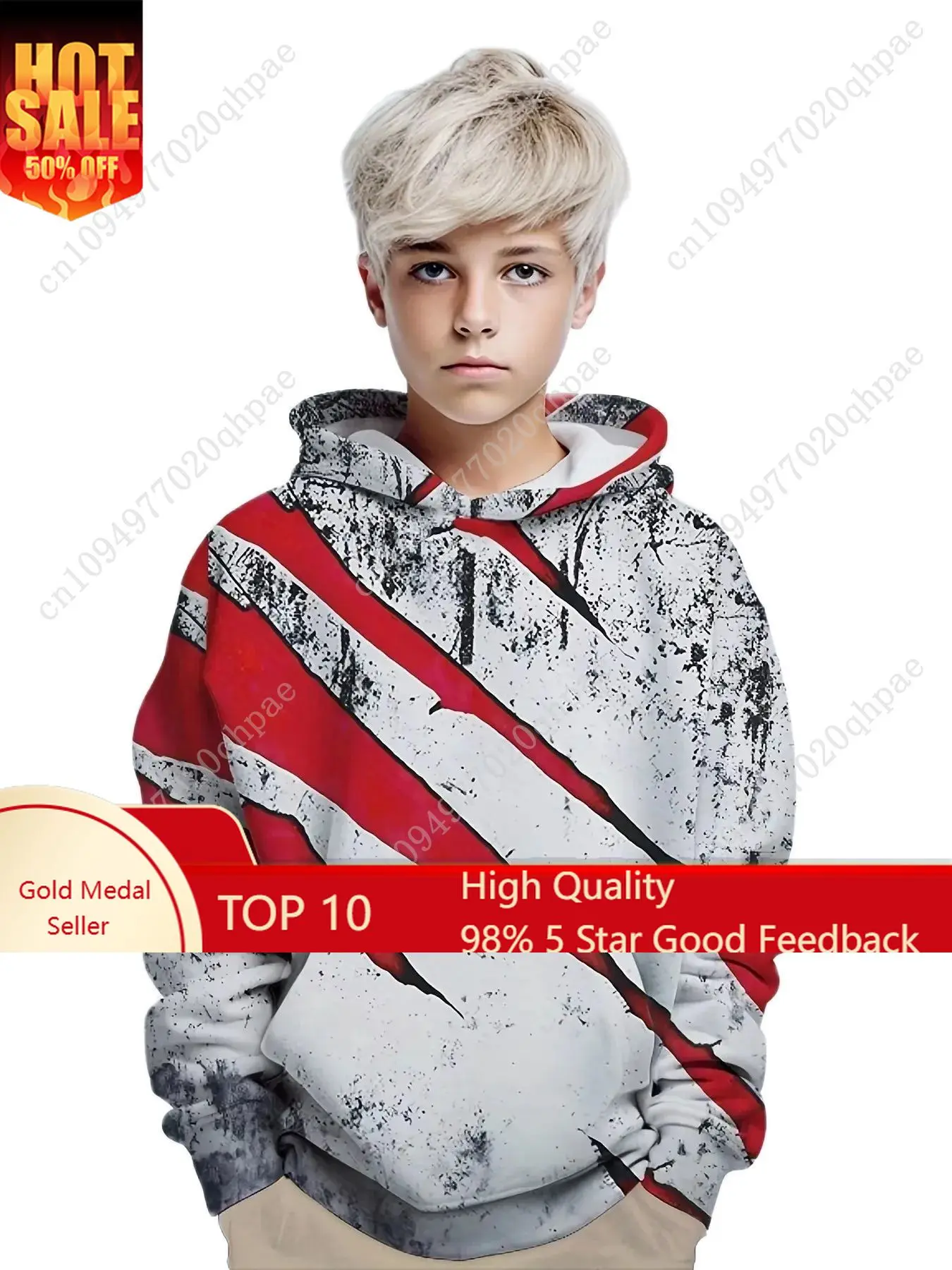 

Kids Clothes Boys Hoodies Long Sleeve 3D Digital Print Tops Kids Spring Fall Clothes Casual Pullover Outdoor Children Sweatshirt