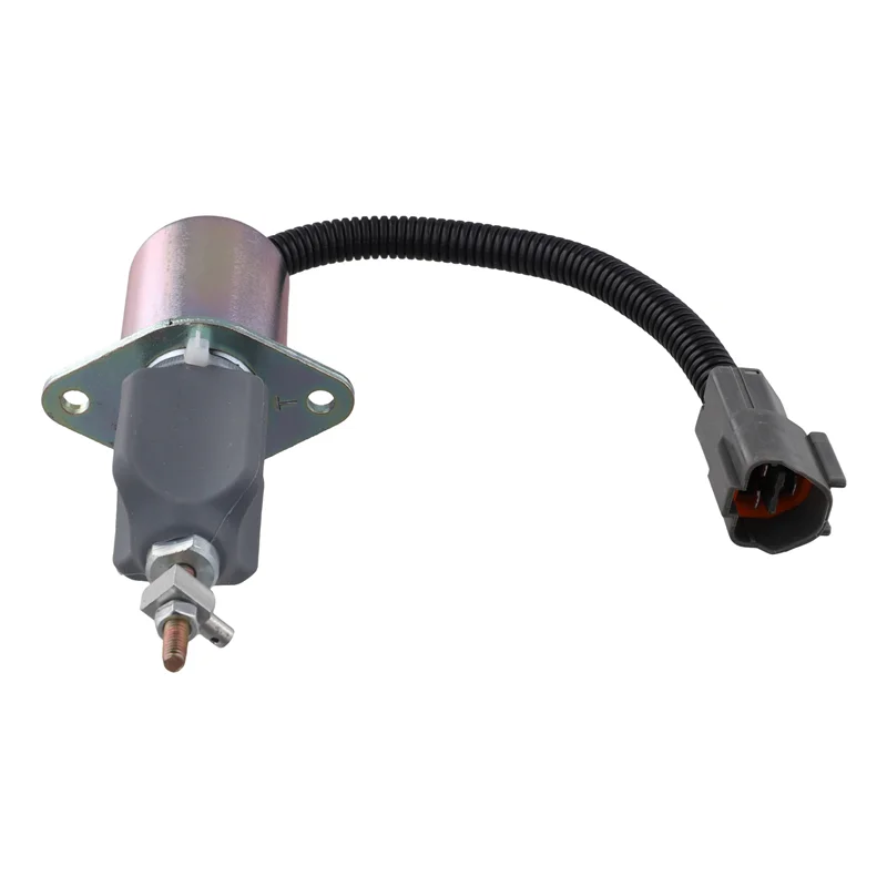 

129953-77811 Fuel Shut Off Solenoid 1751ES-12A3UC12B1S 12V For Yanmar 4NTE94 Engine Hyundai R60-5 R210-5 SA-4673-S