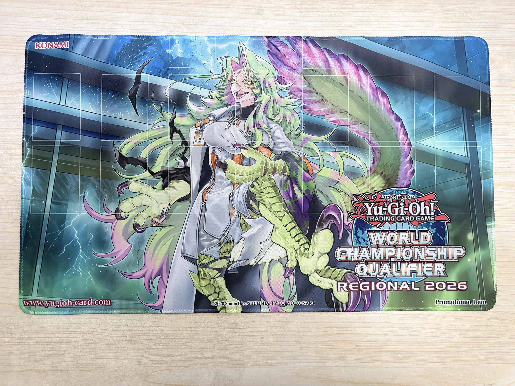 YuGiOh GMX - VELOX Playmat DIY TCG CCG Board Game Duel Pad Trading Card Game Mat Rubber Mousepad Free Bag 600x350x2mm