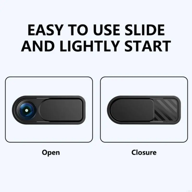 2Pieces Webcam Privacy Shield Cameras Cover Slide For Model 3 Computer Use 24BB