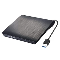 2in1 USB3.0 TypeC Slim External DVD CD Writer Drive Burner Reader Player Optical Drive Case For Laptop PC DVD Burner DVD