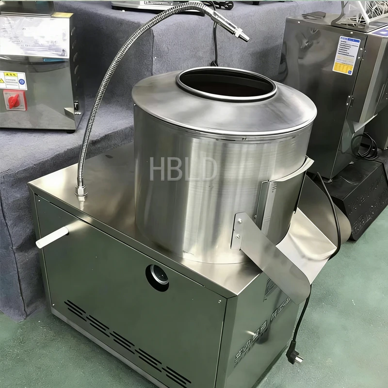 Industrial Multifunctional Sweet Potato Cleaning Peeling Machine Cassava Ginger Slicer for Kitchen Food Processing