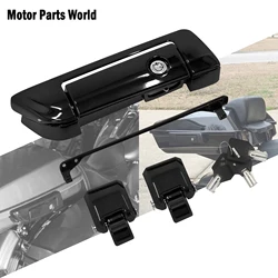 Motorcycle Pack Trunk Lid Latch Lock Key Tour Luggage Hardware Kits For Harley Touring Road Street Electra Glide 2014-Up