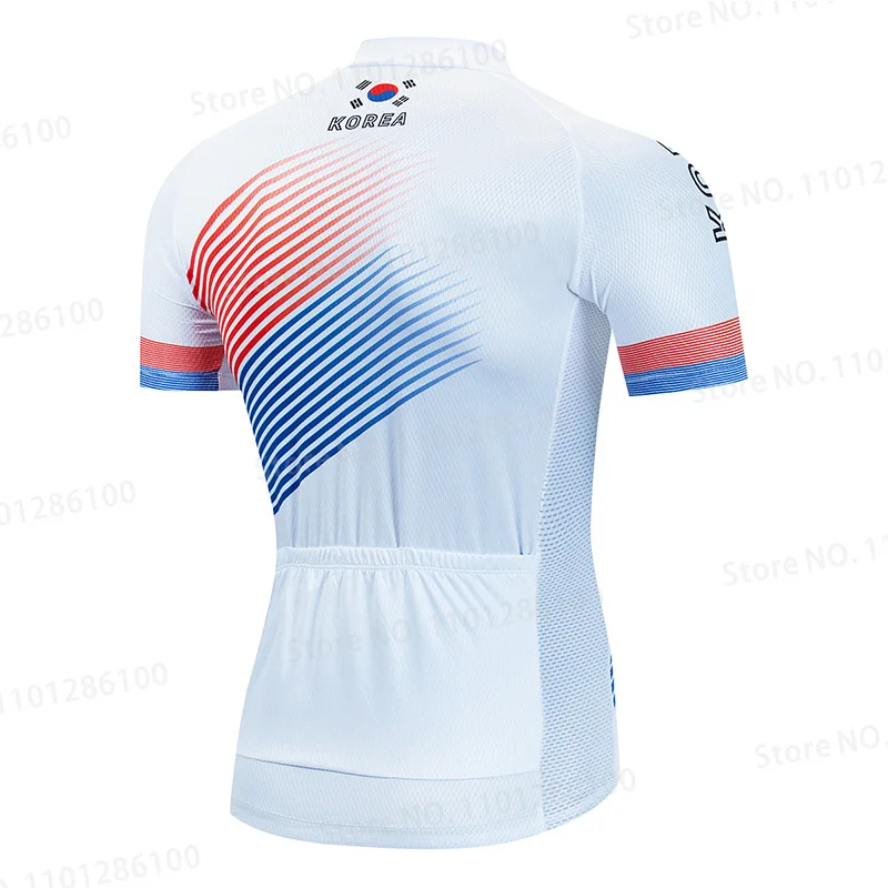 Summer Team Cycling Jersey Men\'s Bike Clothing Quick-Dry Racing MTB Bicycle Clothes Uniform Breathale Tops Cycling Clothing Wear