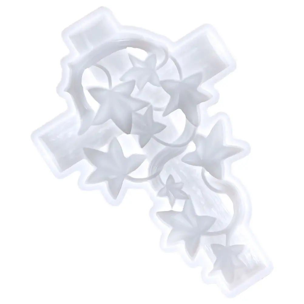 

Высококачественная гибкая силиконовая форма-крест для изготовления украшений из смолы, для поделок своими руками, для литья подвесок, форма для изготовления украшений, форма в виде креста