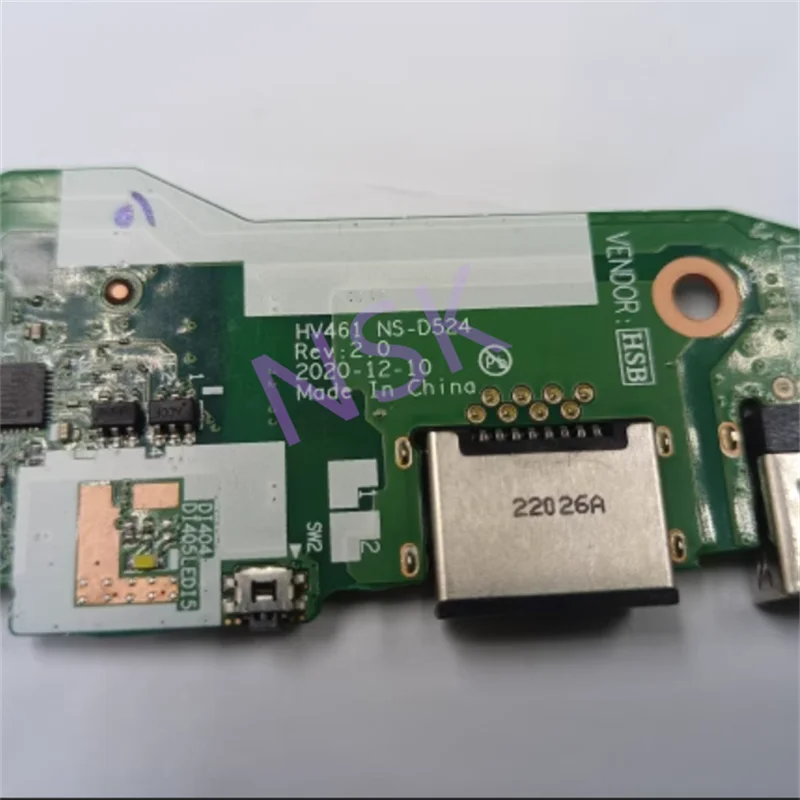 Imagem -04 - Placa de Inicialização Usb Network Port para Lenovo 100 Teste ok Ns-d474 Ns-e361 Ns-d524 Ns-e551 Ns-e121 V14 g2 Hv460 Ns-d474 Jv471 Ns-e361