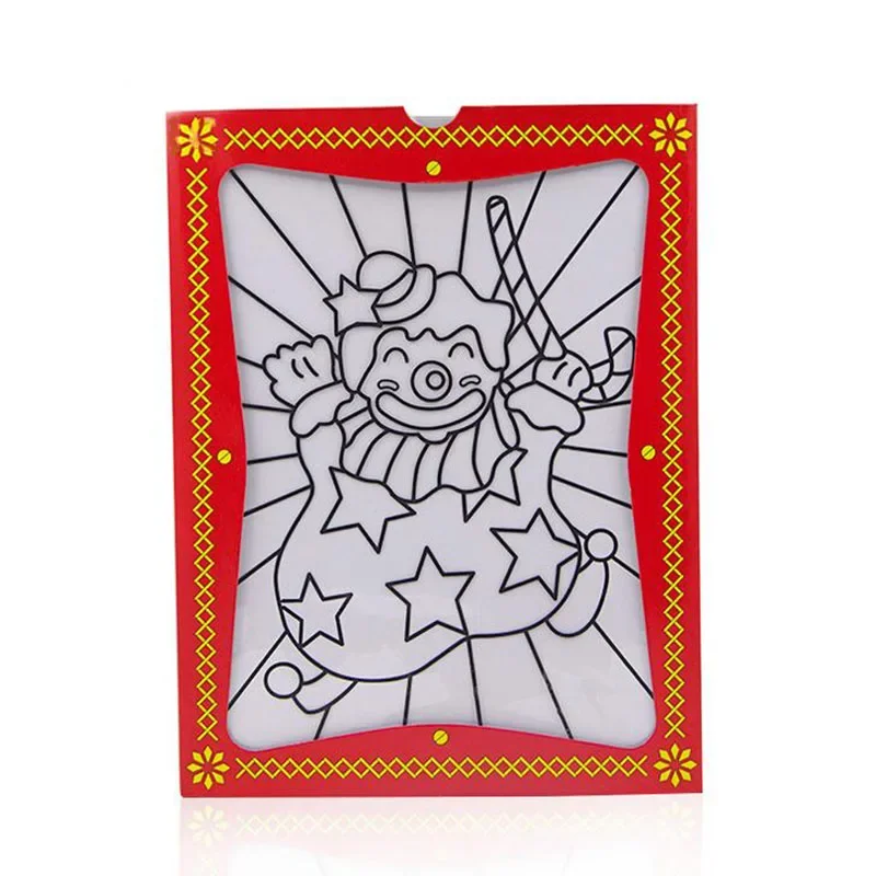 Magic Circus Frame Clown Color Change Frame Large Size Magic Tricks Funny Close Up Props Accessories Gimmicks Easy Toys For Kids