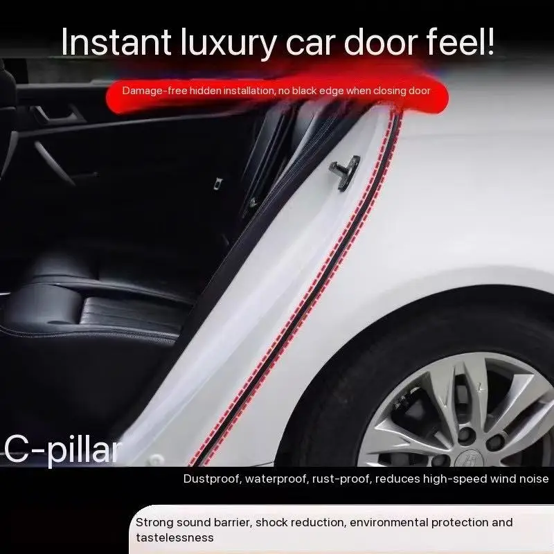 مناسب لشرائط الختم الداخلية لسيارة فينوسيا، وأشرطة عزل الصوت لوحدة التحكم المركزية، وأعمدة B، وأعمدة C، والغبار