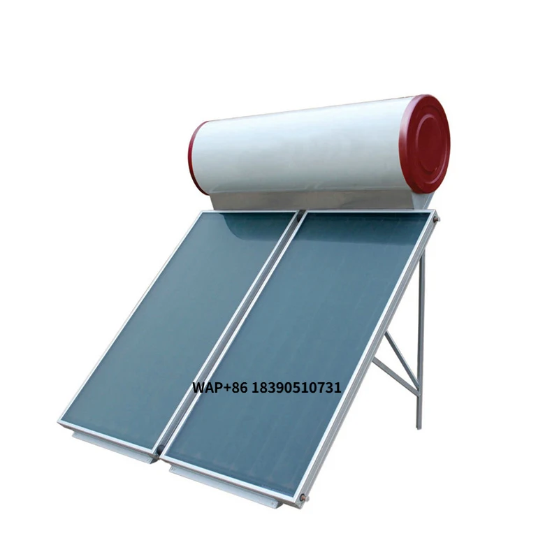 Residential Flat Panel Solar Water Heater Compact Design Easy Installation