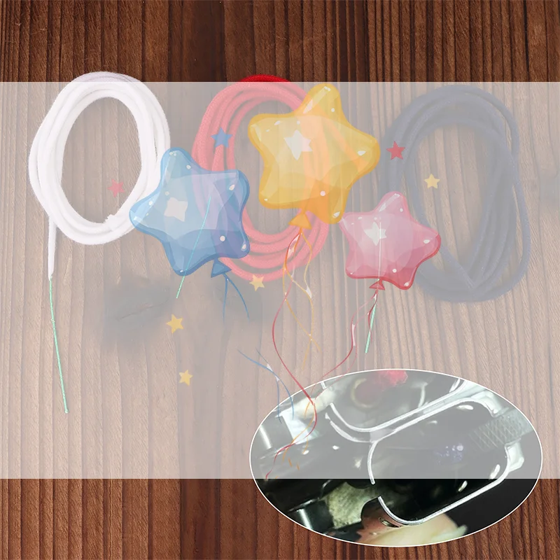 100CM Long Pure Cotton Wicks With Needle For Z Lighter & Most Petrol Lighters Replacement Repair Accessories
