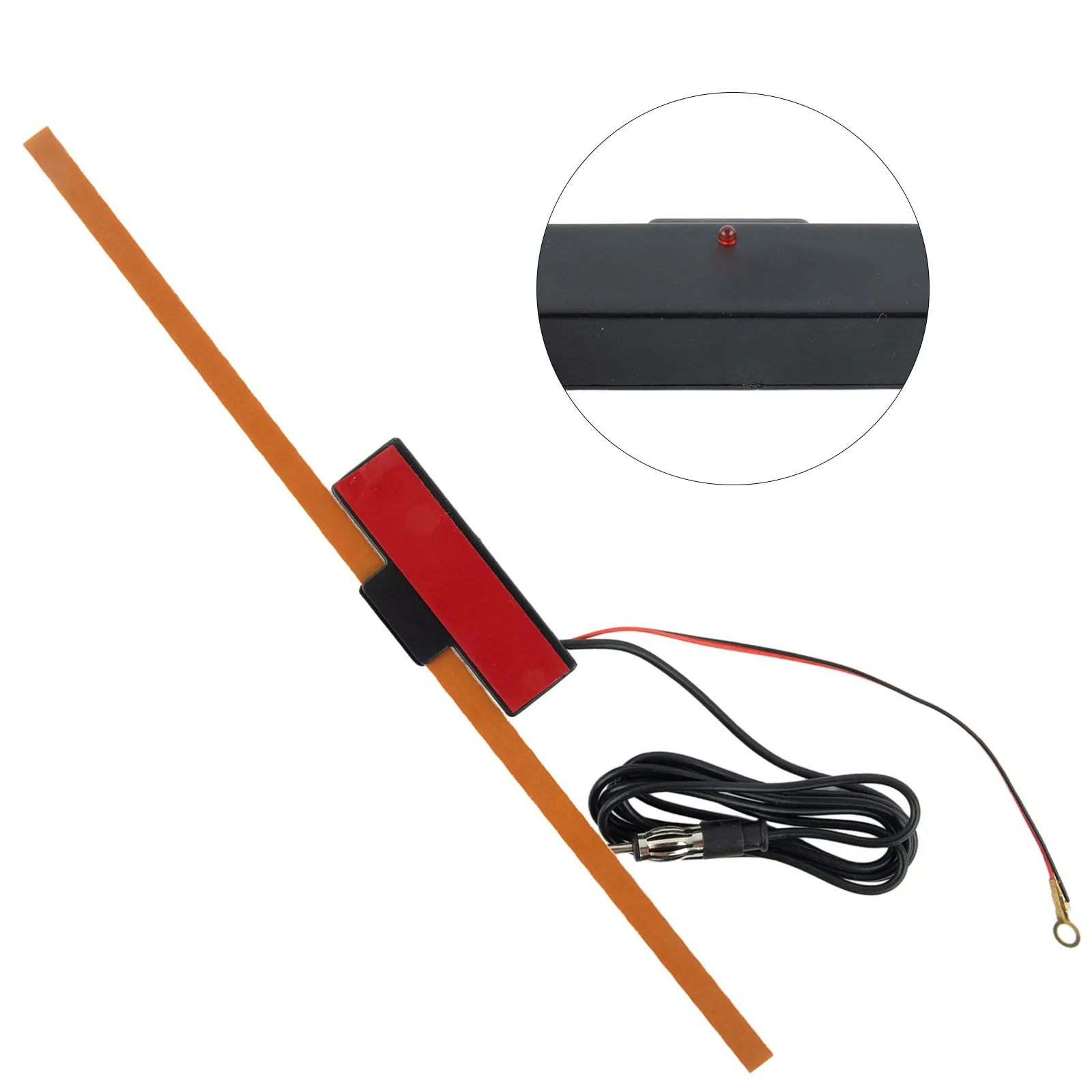 Mount Adhesive FM Radio Antenna Antenna Amplify FM Signals FM-AM-LW-SW UHF CH14 - 62 Brand New And High Quality