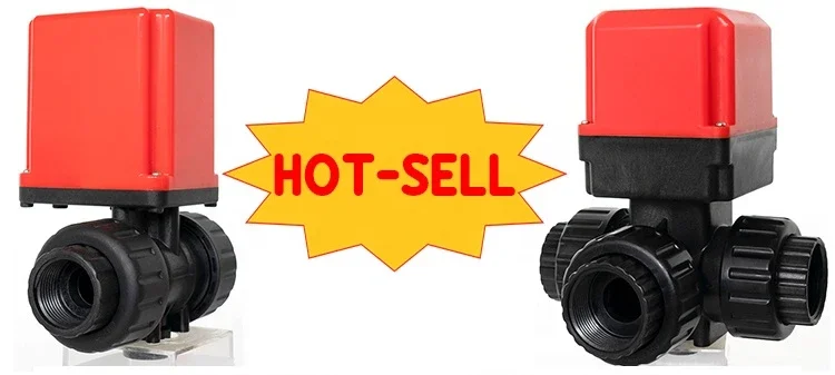 Plastic Motorized Ball Valve Automatic Shut Off Valve and Automatic Water Level Control Valve