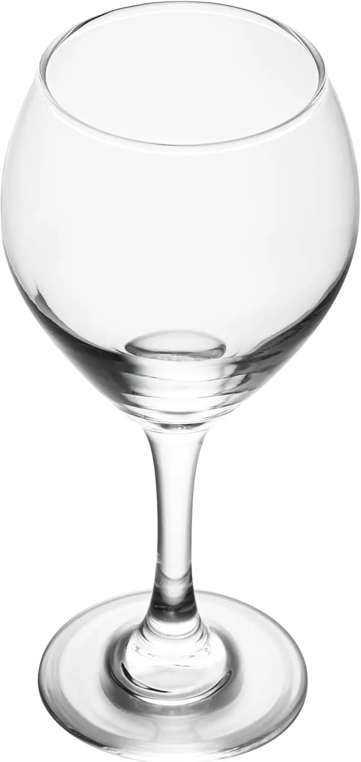 

-Vetri 10.75 Ounce All Purpose Wine Glasses, 6 Dishwashable Red And White Wine Glasses - No Lead, Durable, Clear Glass L