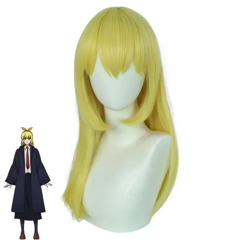 أنيمي رموش تأثيري زي مع شعر مستعار ، السحر والعضلات ، الهريس بورنيديد ، الليمون إيرفين ، الأسود والأزرق ، الزي الأكاديمي ل هالوين