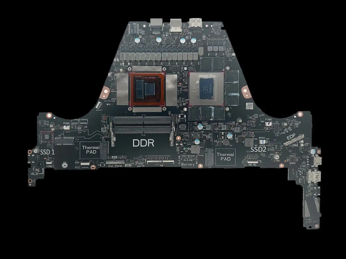 KEFU GX650P Mainboard For ASUS ROG Zephyrus Duo 16 (2023) GX650