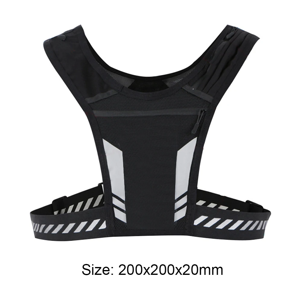 Reflective Running Backpack Universal Lightweight Sport Running Vest Mobile Phone Cards Bag For Jogging Fitness Male Femaleсу