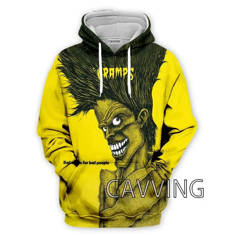 

New Fashion The Cramps Rock 3D Printed Clothes Streetwear Men Hoodies Sweatshirt Fashion Hooded Long Sleeve Pullover Tops