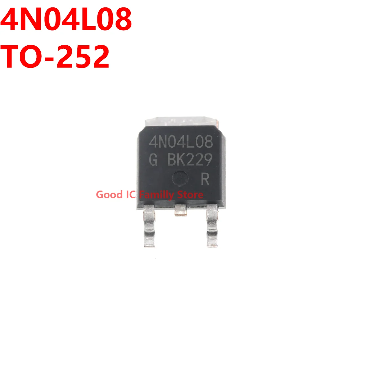 

10PCS 4N04L08 TO-252 IPD50N04S4-08