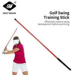 Golf Swing Power Stick - Red, Golf Strength Trainer Improves Flexibility, Rhythm, Rhythm, Balance and Power