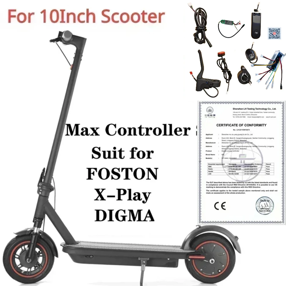 40Km/h 350W 36V 17A Scooter Controller For 10 Inch Smart Bluetooth Hoverboard Max Foston X-Play Digma Scooter Accesories