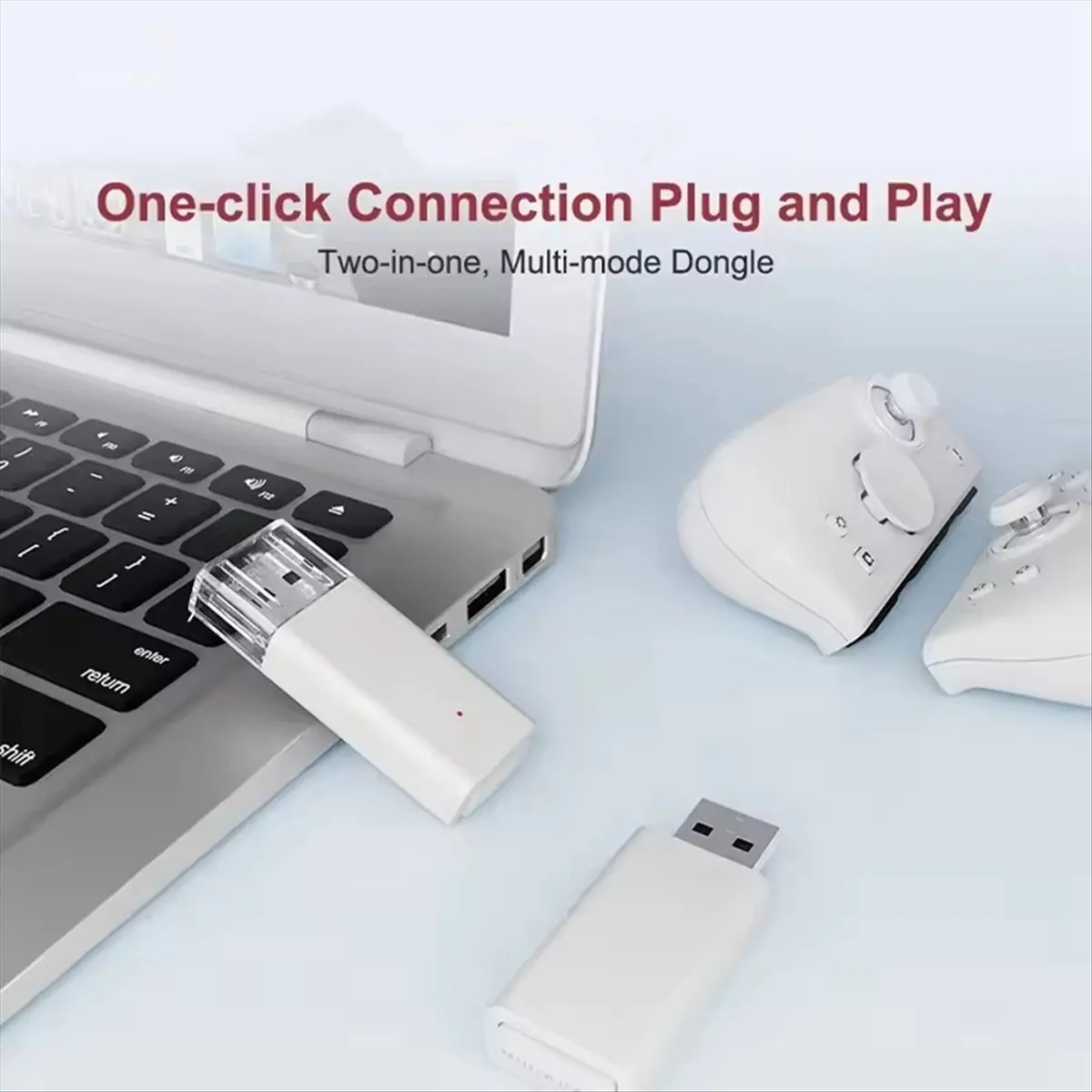 【CYBER Saturday】For Black Myth: Wu- Bluetooth Receiver 2 in 1 Controller Converter for Steam/PC/Android/NS Adapter Accessories