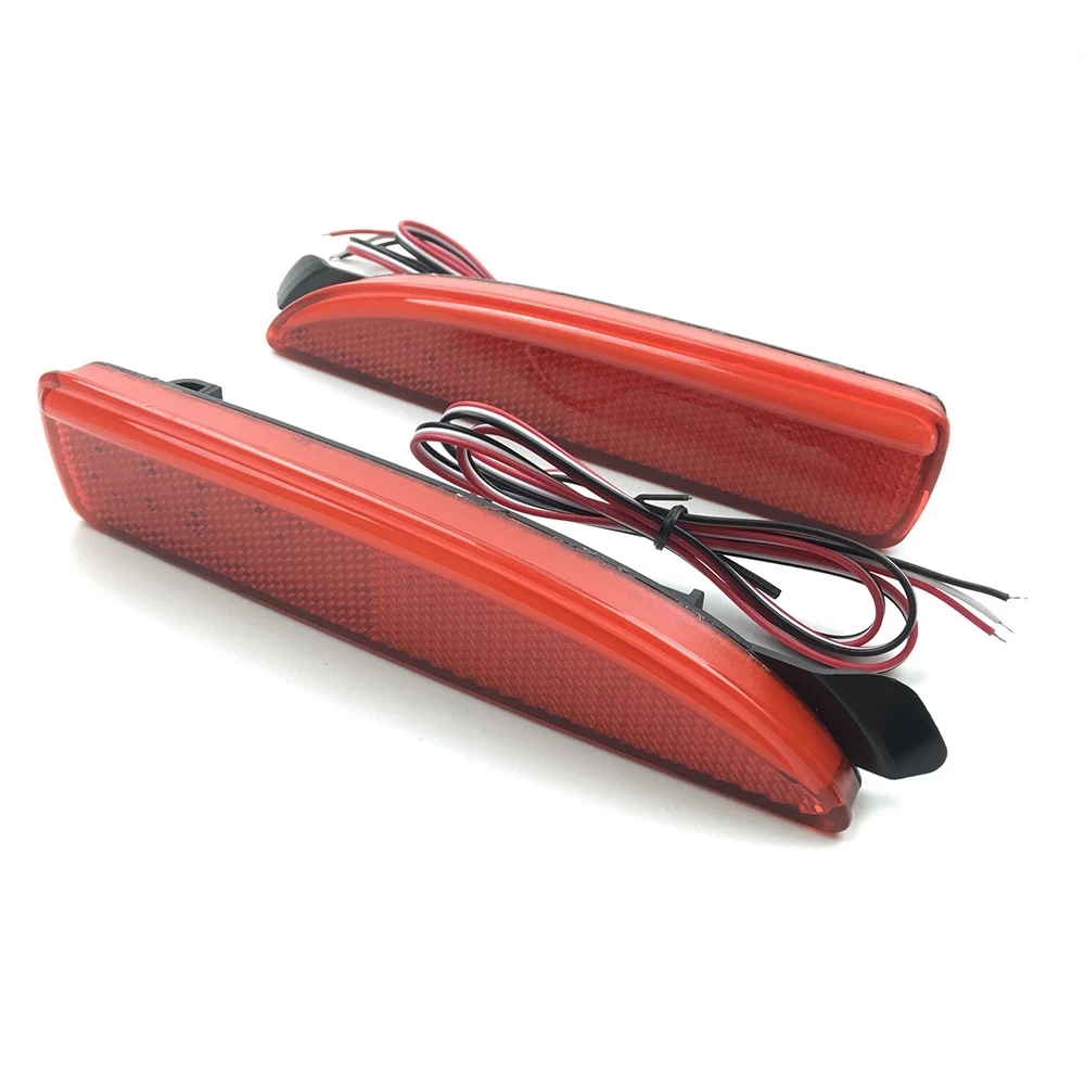 Rear Bumper Reflector LED Light Tail Brake Fog Lamp Car Styling for Mazda 6 Atenza 2013 2014 2015 2016 Red