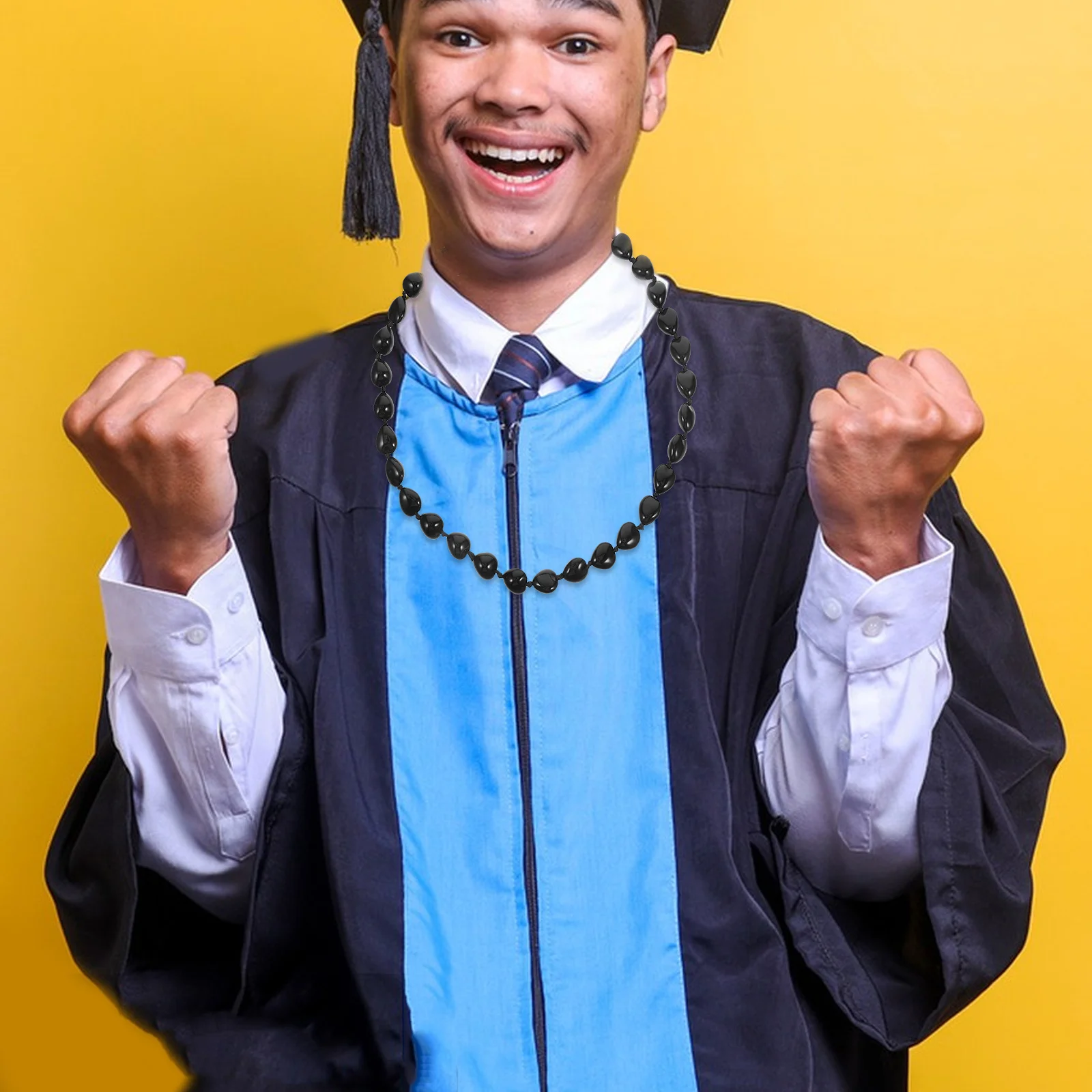 Acryl Kraal Honor Garland Ketting Afstuderen Foto Prop Partij Sieraden Acryl Garland Ketting Lint Sluiting Decoratie