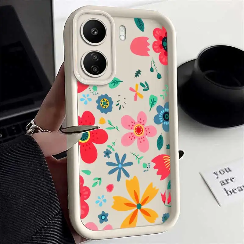 13C Colorful Rainforest Sky Eye Ladder Phone Case For Redmi 12 12C 11A 10 10A 10C 9 9T 9A 9C 9i 9CNFC 8 A3 A1 A1Plus