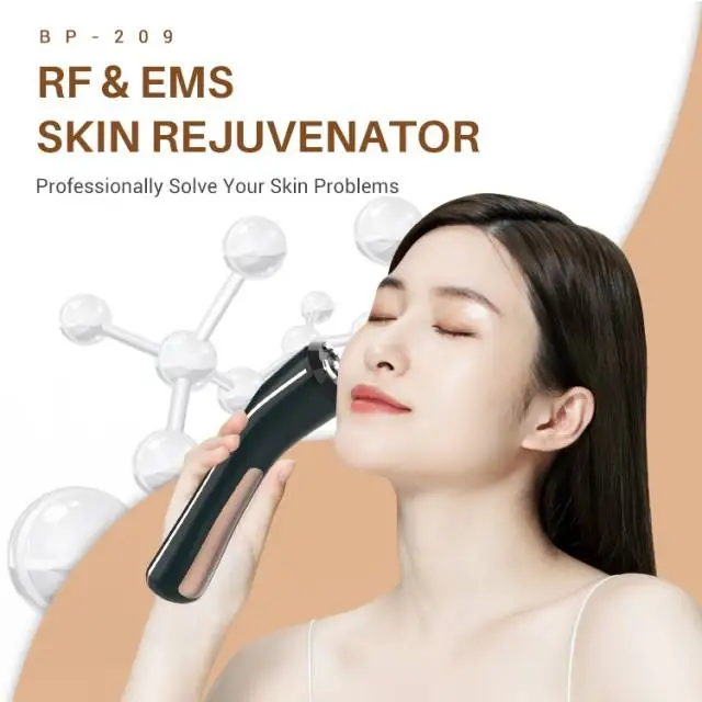 4 In 1 RF&EMS Micro Current Lifting Device LED Face Vibration Skin Rejuvenation Wrinkle Remover Anti-Aging Facial Beauty Device