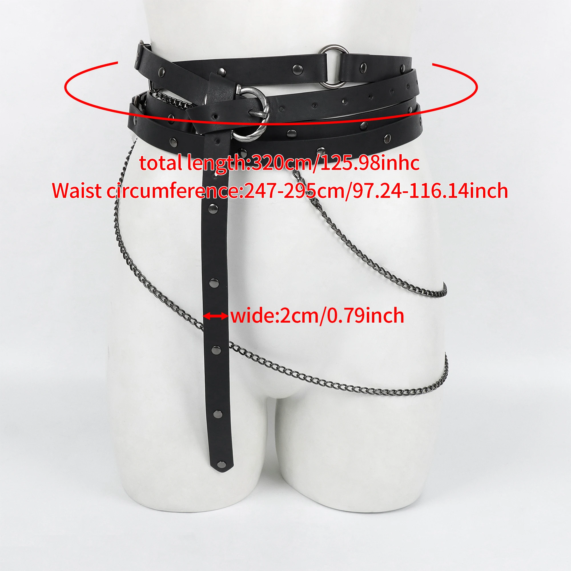 Halloween Mittelalterliches Wikinger-Kostüm-Set, Verkleidungs- und Aufführungszubehör – Detail 8