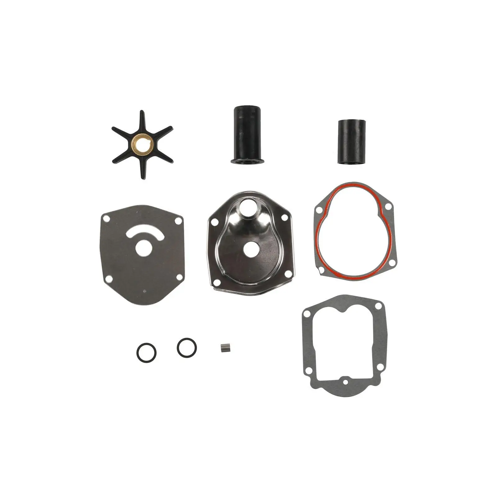 Impeller Kit 821354A2 Sturdy Professional Stable Performance Parts Replaces for Mariner 30 1998‐up 50 1998‐up 40 1998‐up