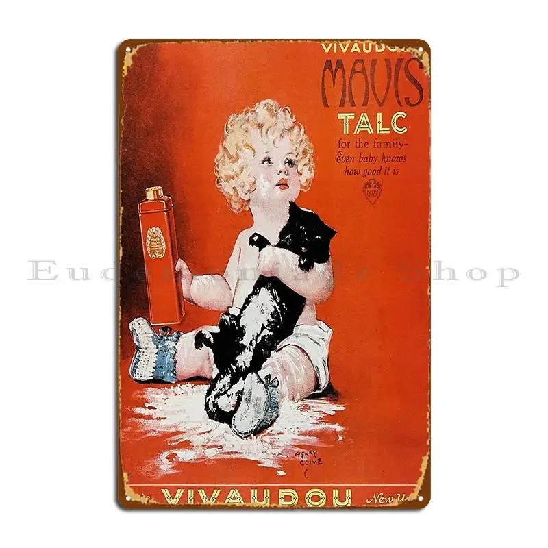 Vintage Retro Advert Featuring A Cat Metal Sign Rusty Iron Garage Create Cinema Tin Sign Poster