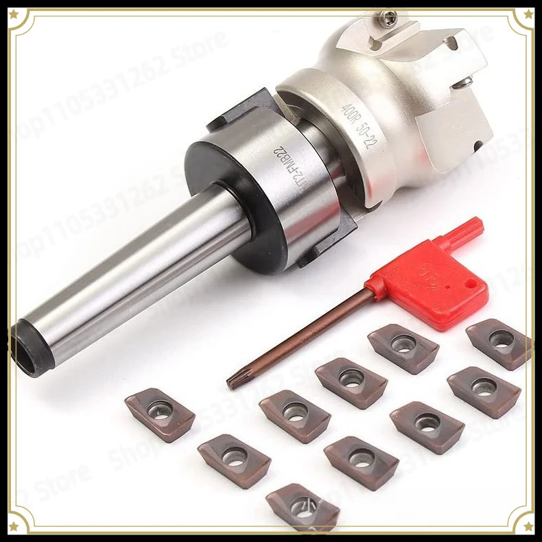 Milling tool holder MTB2-FMB22-M10 + 400R - 50-22-4 T cutter head + 10pcs APMT1604