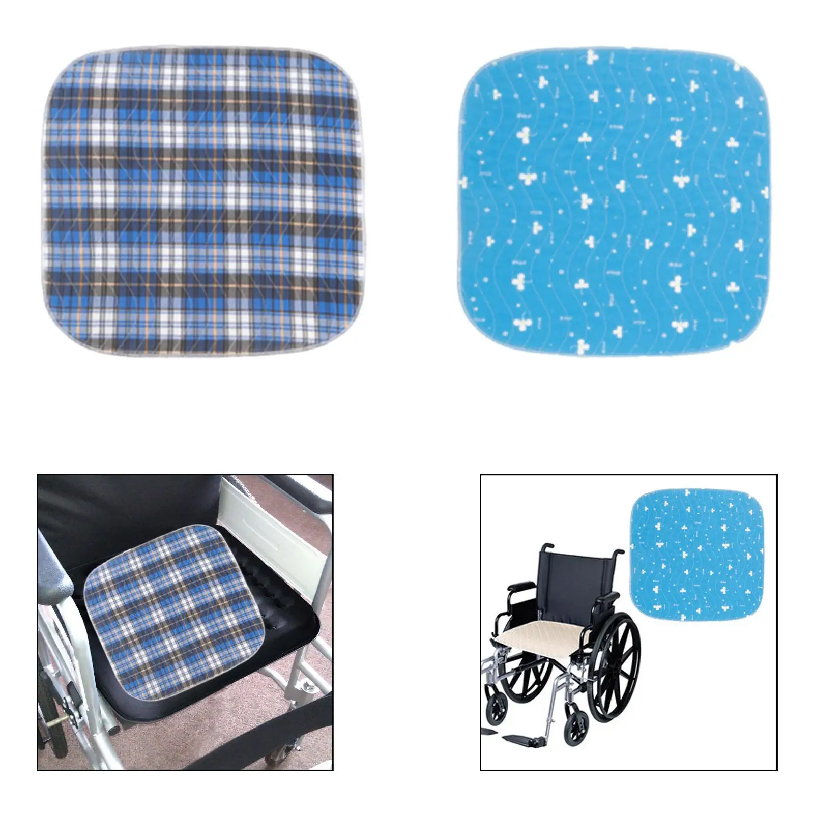 

Wheelchair Cushion Breathable Easy Maintenance Seat Pad for Adults Patients