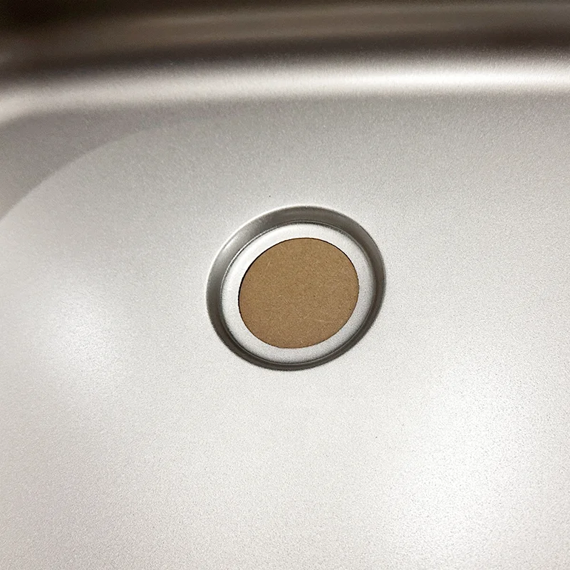 Accesorios Fregadero de cocina cuadrado de un solo cuenco de acero inoxidable 304, fregadero de cocina portátil para RV