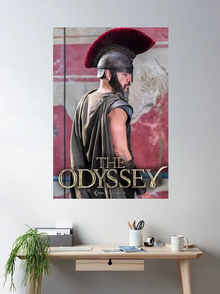 2026 Movie The Odyssey Summary, Art Film Print Silk Poster, for Your Home Wall Decor