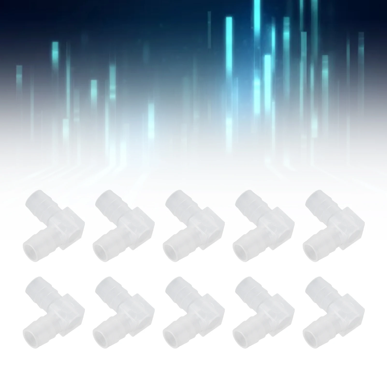 

Угловой пластиковый фитинг-адаптер для шлангов с шипами, 90 градусов, равнопроходной, L-образный, для аквариума