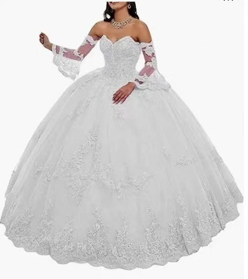 فساتين Quinceanera الوردية الأنيقة 2025 ثوب حفلة تول حفلة موسيقية المبتدأ الدانتيل ستة عشر الحلو 16 فستان Vestidos De 15 Anos