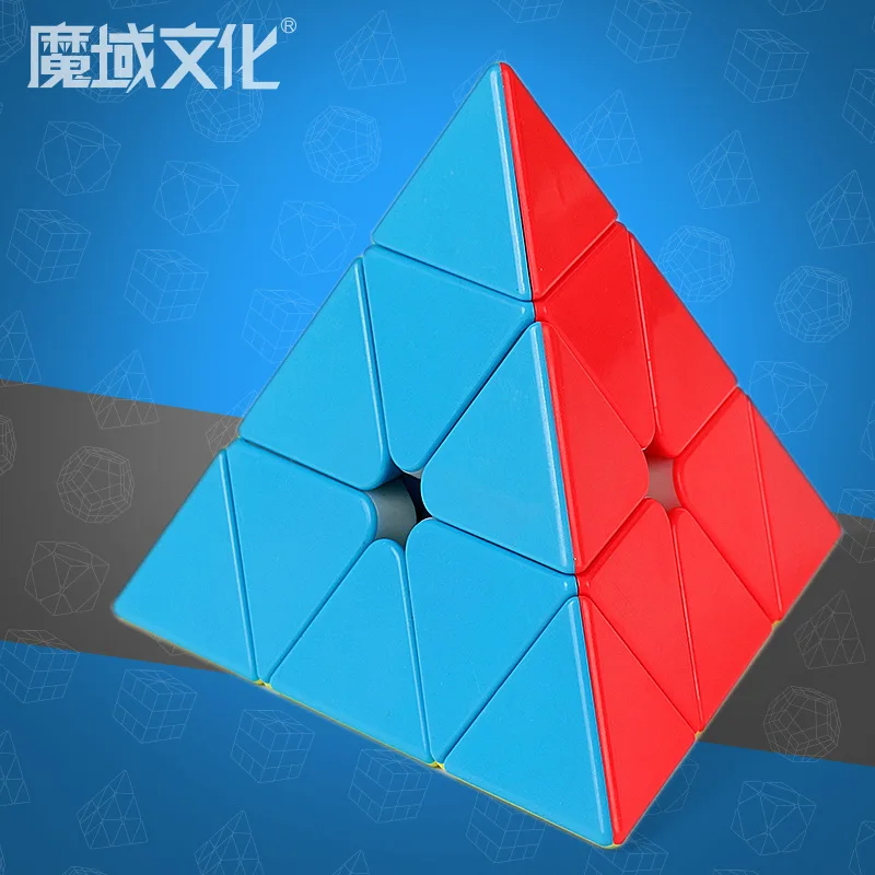 MoYu MeiLong Gift Pack 4 PCS Magic Cube Set Packing Pyramid Megaminxeds Skewed SQ-1 Lots Bulk Speed Puzzle Toys For Children