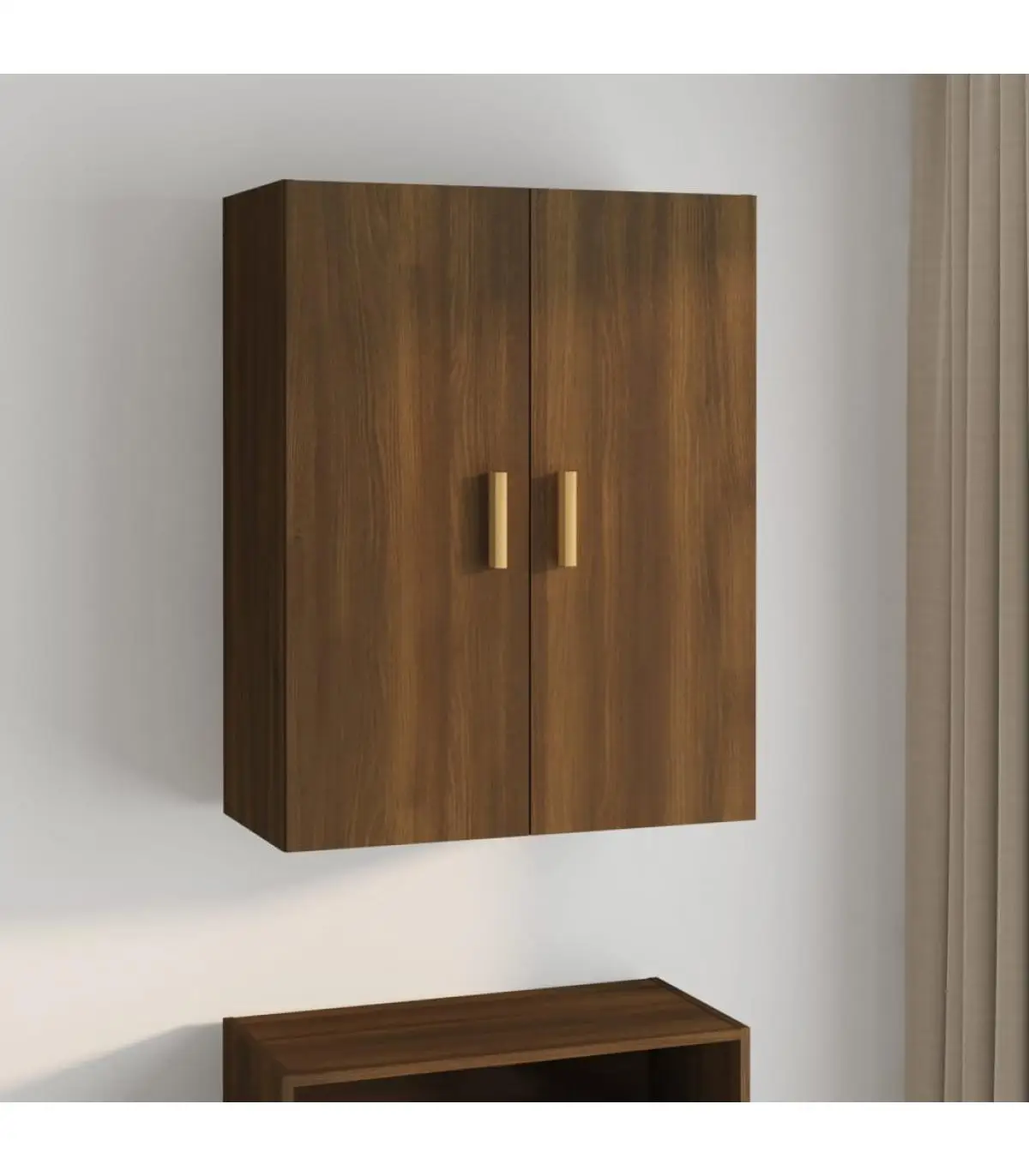 Sonoma oak wall hanging cupboard 69,5x34x90 cm