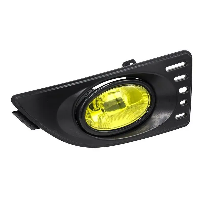 Led Fog Light For Acura RSX  2005 2006 2007 Front Bumper Lamp Wiring Switch Kit Yellow Lens