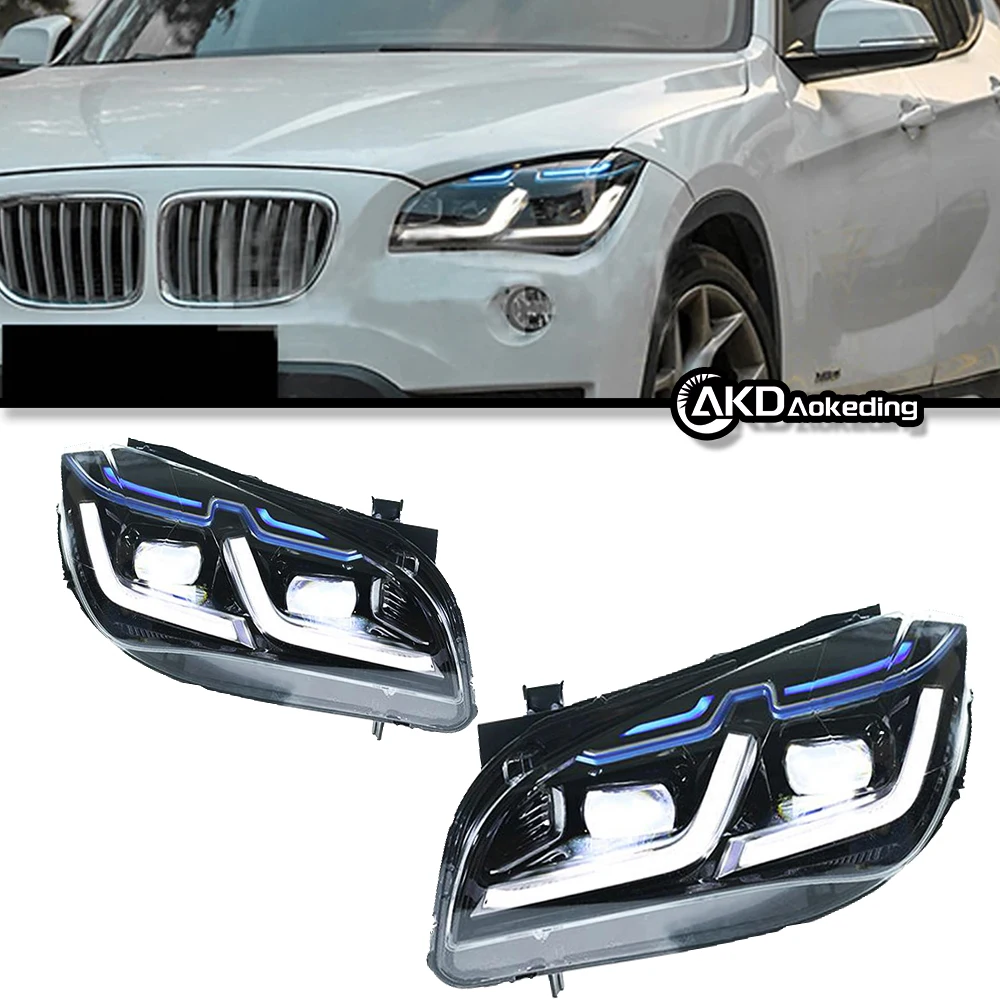 

Auto Parts For BMW E84 X1 Headlights 2011-2015 Styling LED Daytime Lights Bifocal lens Car Accesorios Modified