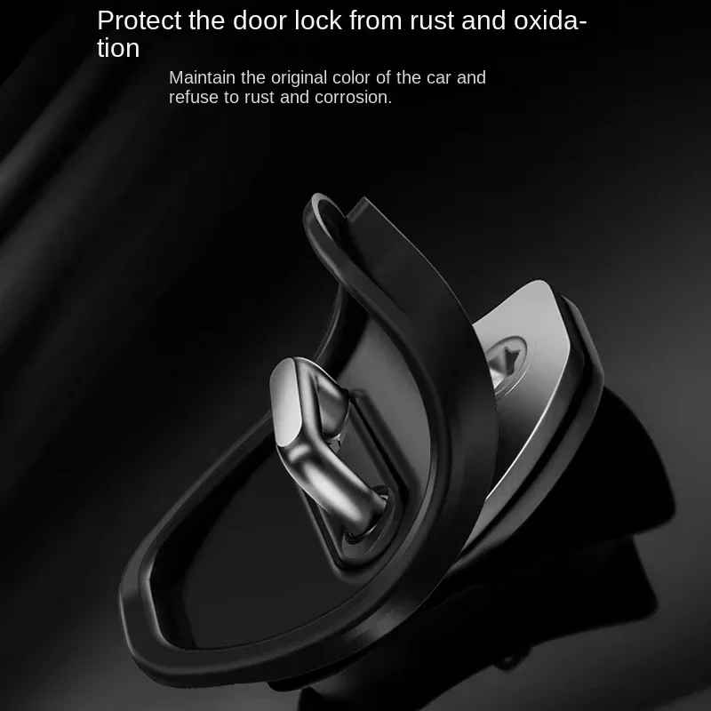 4-piece Jaecoo car door lock protection cover, stylish design, reduces door closing noise, beautiful car