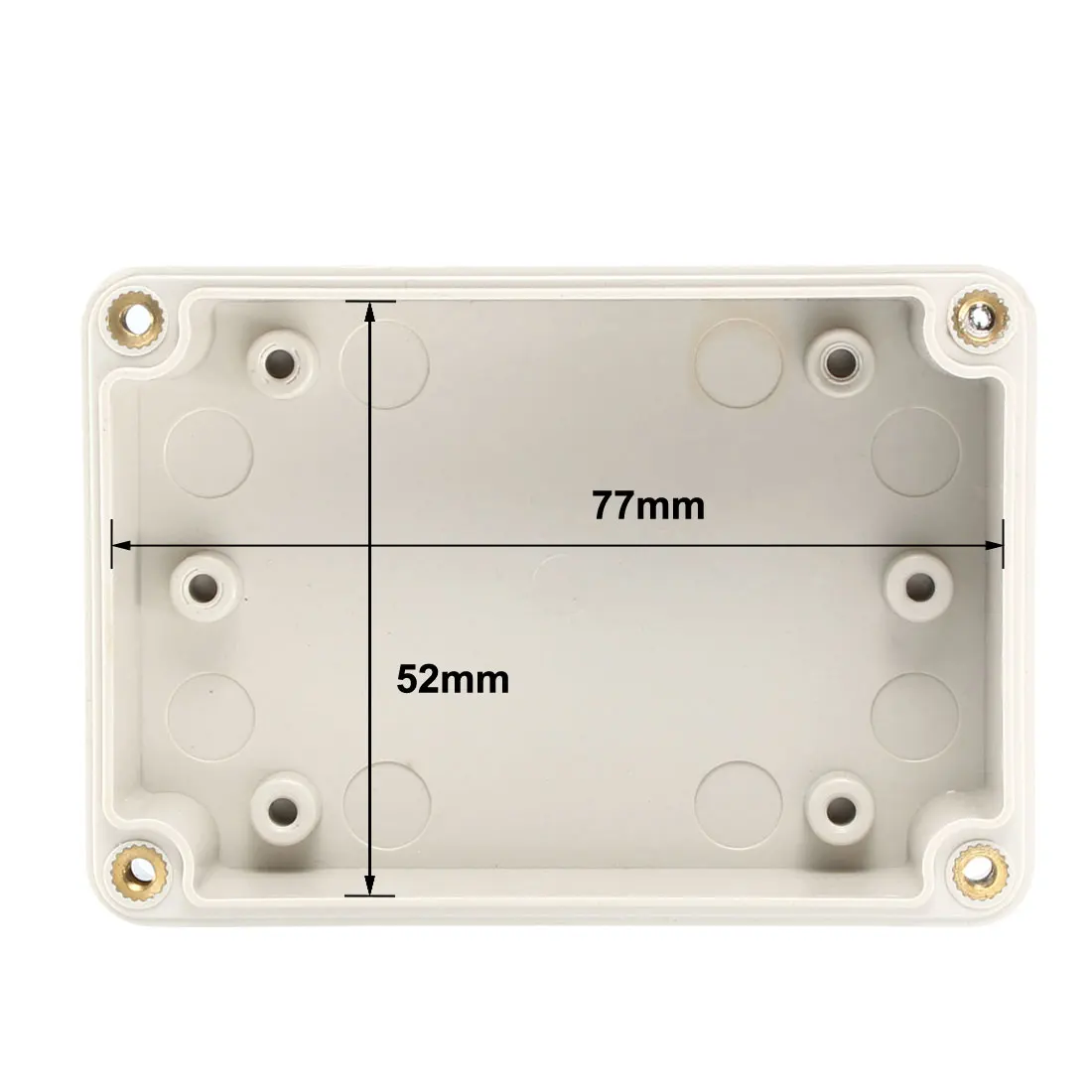 ABS-Projekt-Anschlussdose für Elektrokabel, Outdoor, DIY, versiegeltes IP65, Gehäuse, Kabelbox, 83 x 58 x 33 mm, wasserdichte elektronische Gehäuse