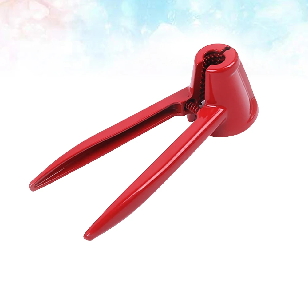 

1pc Aluminum Alloy Walnut Cracker Ergonomic Handle Splash-Proof Nut Cracker For Home Easy Cleaning Chestnut Clipper Household