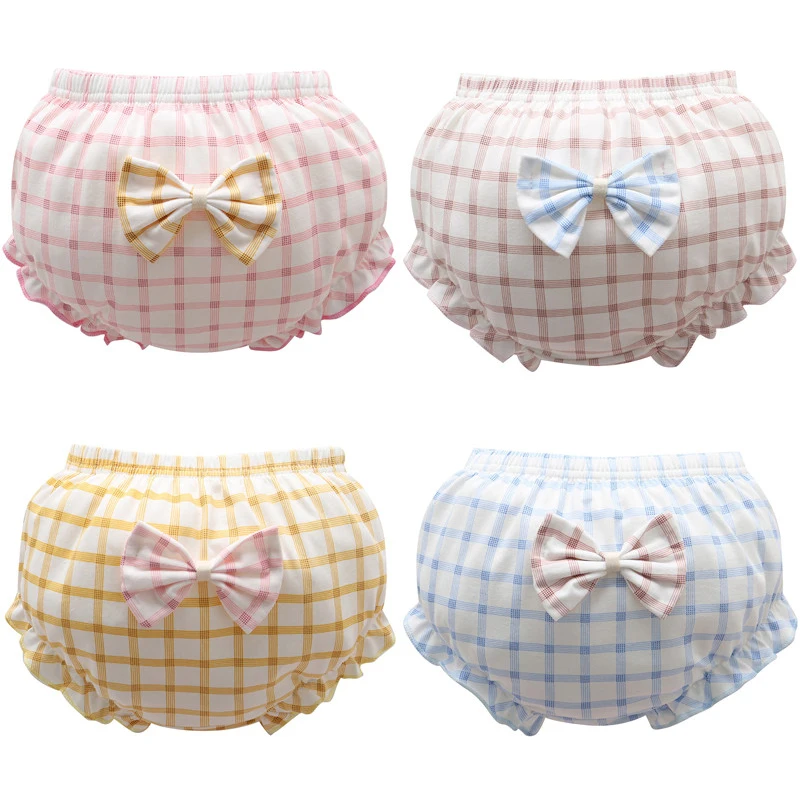 3 Piece/Lot Baby Soft Cotton Panties Girl Briefs Female For Children Underwear Lovely Underpants Infant Cute Cat Kids shorts CN