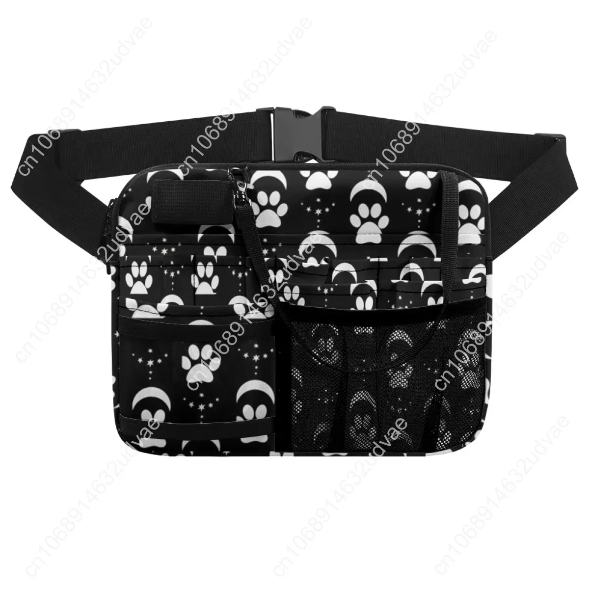 Multifunctional Waist Bags Large Capacity Belt Organizer Emergency Supplies Pouch Dog Paw Cute Ladies Nursing Fanny Pack 2023