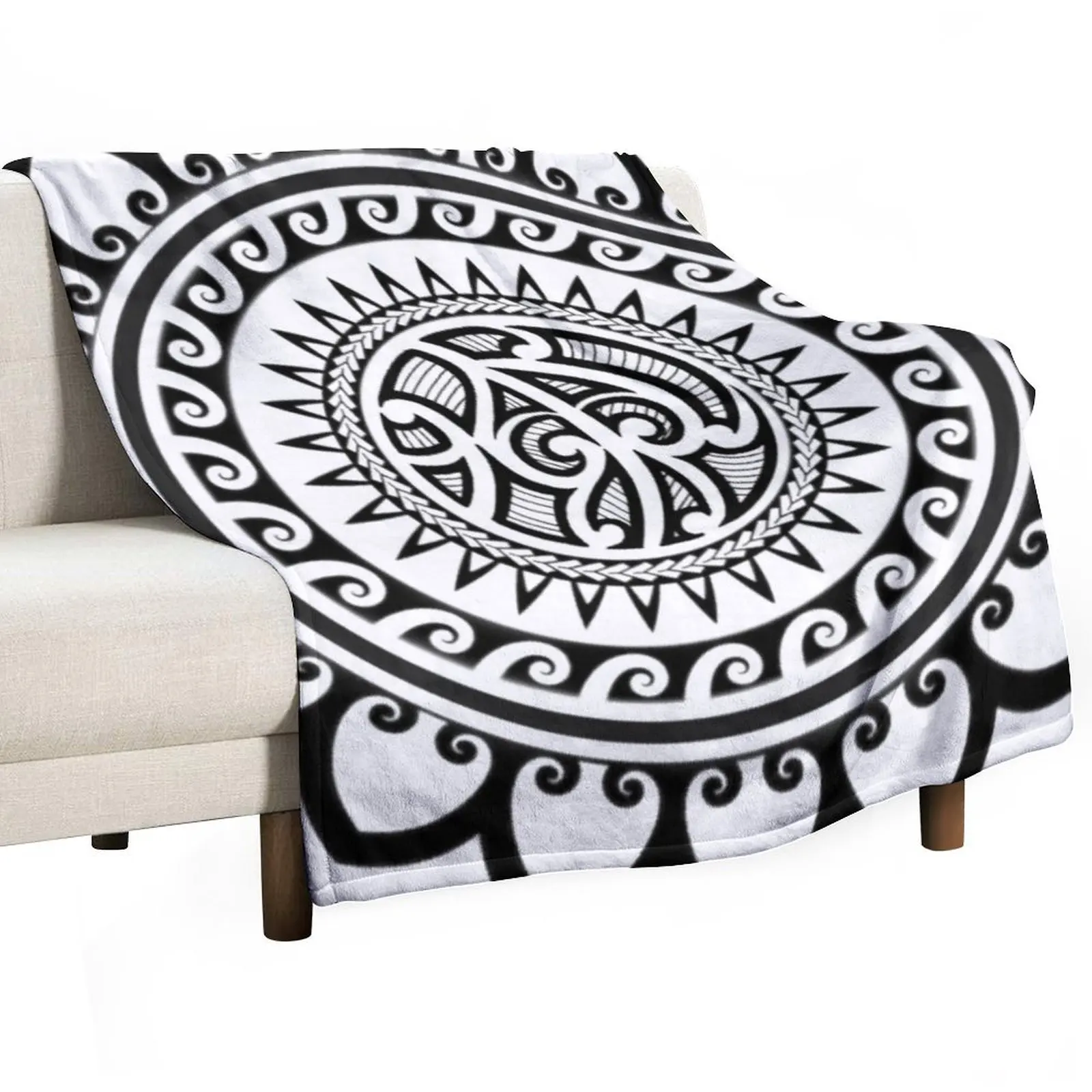 Polynesian maori Throw Blanket Camping Sofa Quilt Sofa Throw Luxury Thicken Blankets